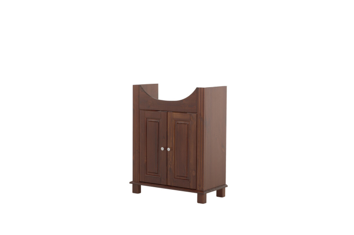 Masca lavoar baie 65 cm, lemn masiv, design vintage, Retro, COMAD [2]