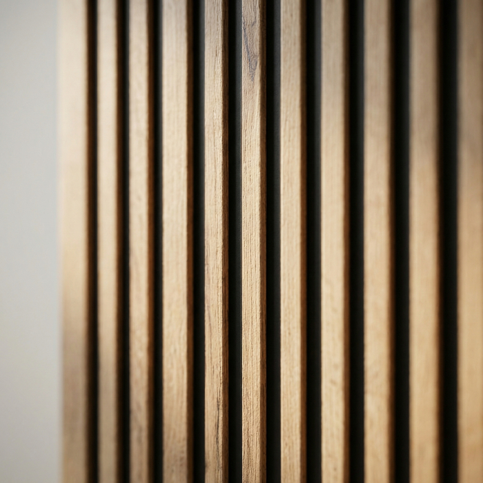 Masca lavoar baie suspendata Xilo, 40/60/80/100 cm, MDF + PAL, stejar cu insertii negre, COMAD [10]