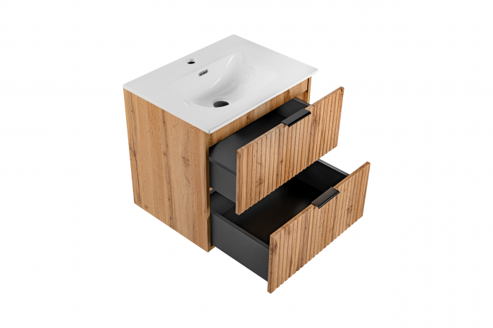 MASCA LAVOAR SUSPENDATA baie, 60/80 CM, ADEL OAK, STEJAR, MDF + PAL, COMAD [7]