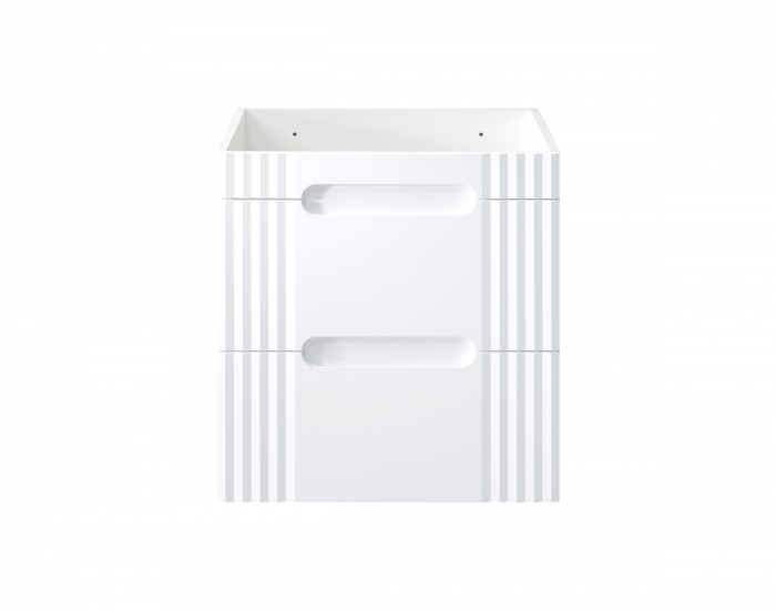Masca lavoar baie suspendata, diferite dimensiuni, finisaj Fiji White, MDF alb Comad [3]