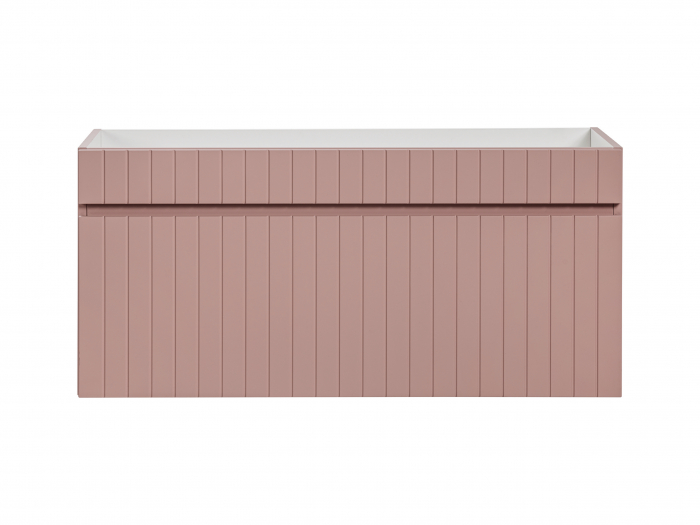 MASCA LAVOAR SUSPENDATA BAIE, 100 CM, MDF RIFLAT, CULOARE ROSE, MODEL ICONIC ROSE, COMAD [2]
