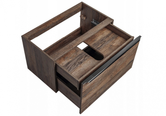 MASCA LAVOAR SUSPENDATA BAIE, 60/80 CM, PAL, STEJAR VINTAGE, SANTA FE OAK, COMAD [3]