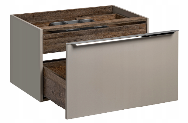 MASCA LAVOAR SUSPENDATA BAIE, 60/80 CM, SANTA FE TAUPE, PAL, GRI LUT, COMAD [3]
