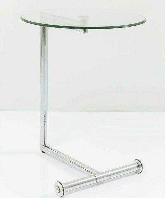 Măsuță Auxiliară Easy Living 51x46x62 cm, Sticlă Transparent - Kare Design [3]