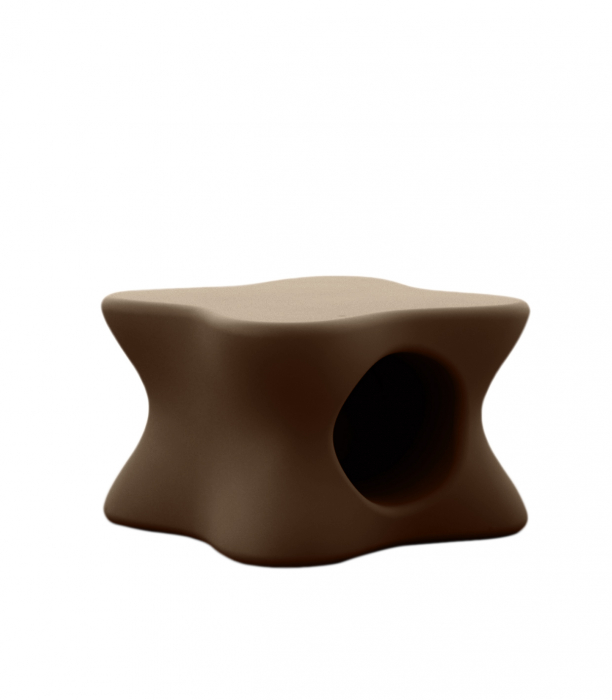 Masuta cafea exterior iluminare LED Pal 60x60x40 cm, rasina din polietilena, design modern, 51003DY - Vondom [12]