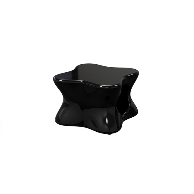 Masuta cafea exterior iluminare LED Pal 60x60x40 cm, rasina din polietilena, design modern, 51003DY - Vondom [2]
