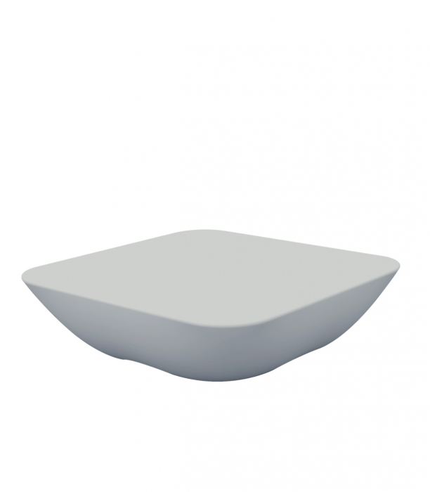 Masuta cafea exterior iluminare LED Pillow, diverse finisaje, 67x67x20 cm, design modern, 55002 - Vondom [2]