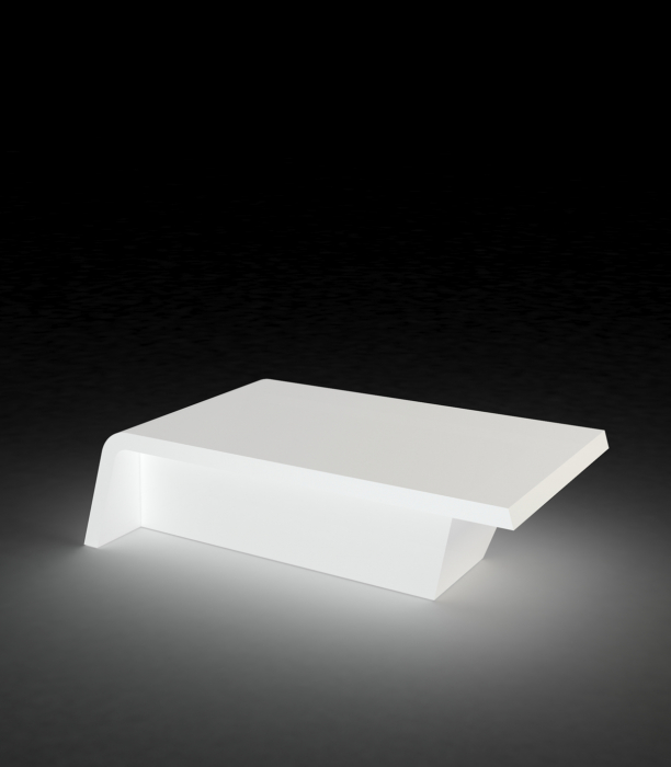 Masuta cafea exterior iluminare LED Rest 106x56x30 cm, design modern, 53007 - Vondom [31]
