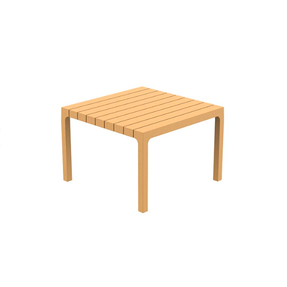Masuta cafea exterior patrata Spritz 59x59x40 cm, polipropilena, diverse culori, 56030 B - Vondom [3]
