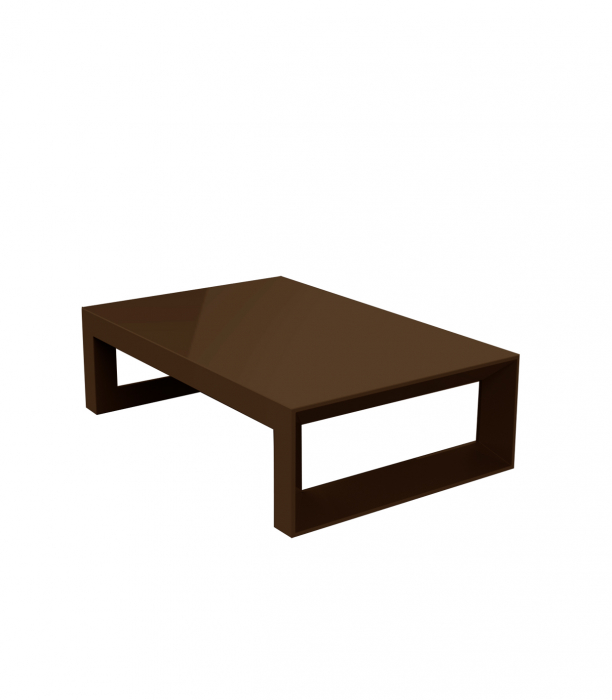 Masuta cafea Frame 120x80x35 cm rasina de polietilena, design modern, 54089 - Vondom [18]