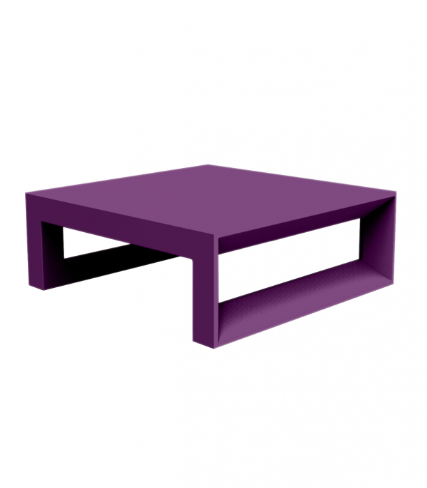 Masuta cafea Frame 60x60x22 cm rasina de polietilena, design modern, 54092 - Vondom [11]