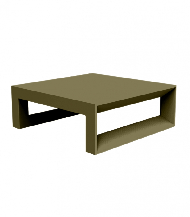 Masuta cafea Frame 60x60x22 cm rasina de polietilena, design modern, 54092 - Vondom [4]