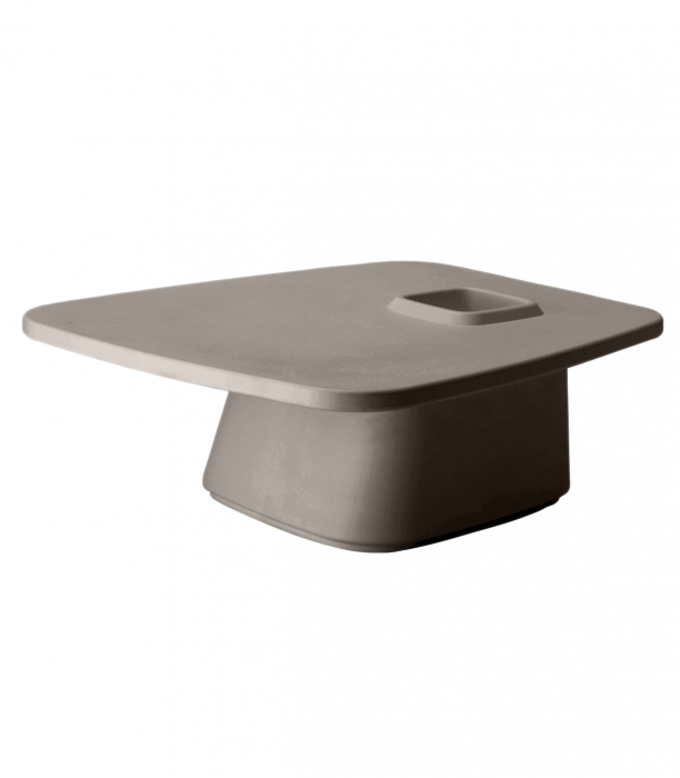 Masuta cafea iluminare LED Noma 118x100x44 cm polipropilena, loc frapiera, 45115A - Vondom [21]