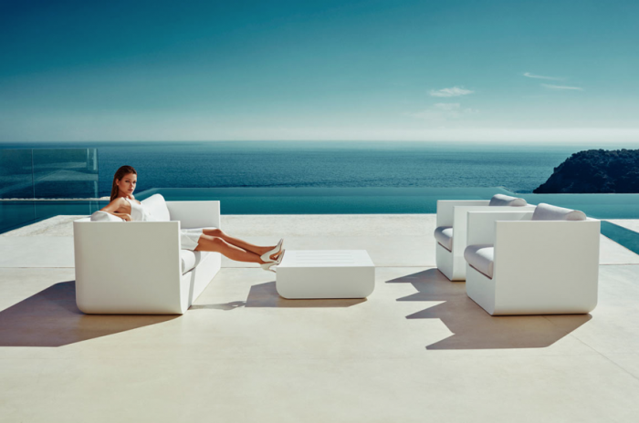 Masuta cafea iluminare LED Ulm, diverse finisaje, 82x82x27 cm, design modern, 54132 - Vondom [31]