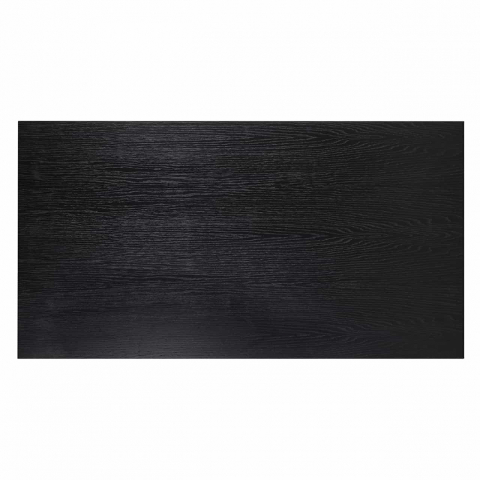 Masuta cafea neagra dreptunghiulara Kelda premium, 80x150 cm, din furnir stejar, 6506 BLACK - Richmond Interiors [3]