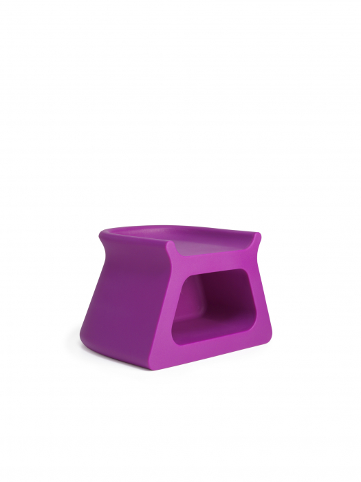 Masuta cafea/taburet exterior iluminare LED Pal 60x53x40 cm, rasina din polietilena, design modern, 51006 - Vondom [16]