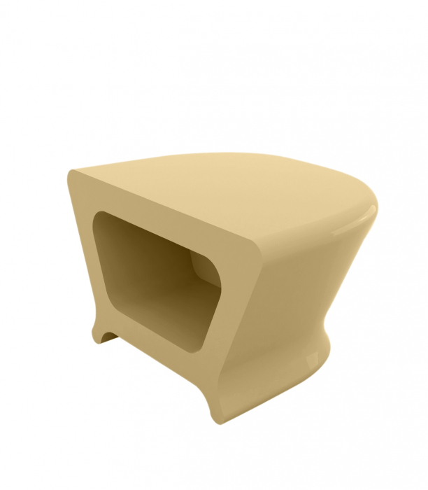 Masuta cafea/taburet exterior iluminare LED Pal 60x53x40 cm, rasina din polietilena, design modern, 51006 - Vondom [6]