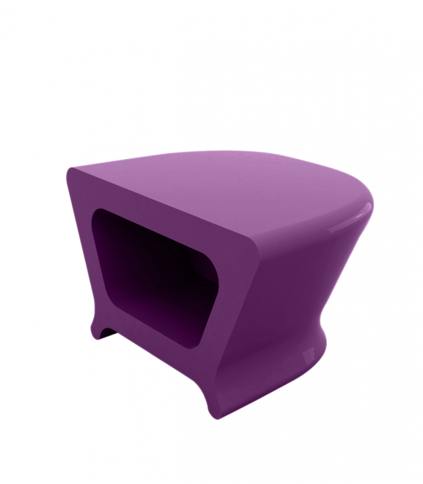 Masuta cafea/taburet exterior iluminare LED Pal 60x53x40 cm, rasina din polietilena, design modern, 51006 - Vondom [9]