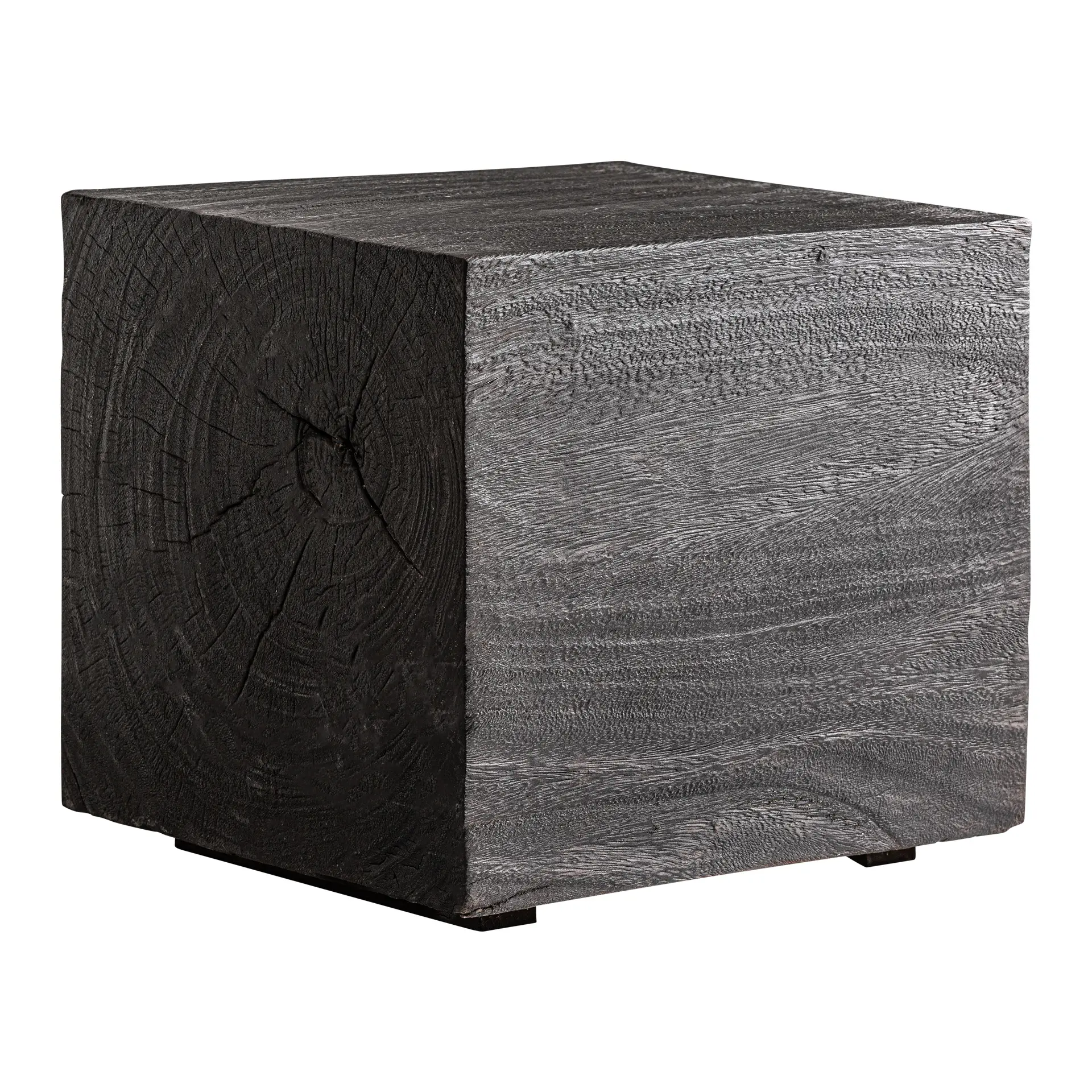 Masuta de Cafea 45x40x35 cm, Lemn de Suar Negru - VicalHome VicalHome 38657 [2]