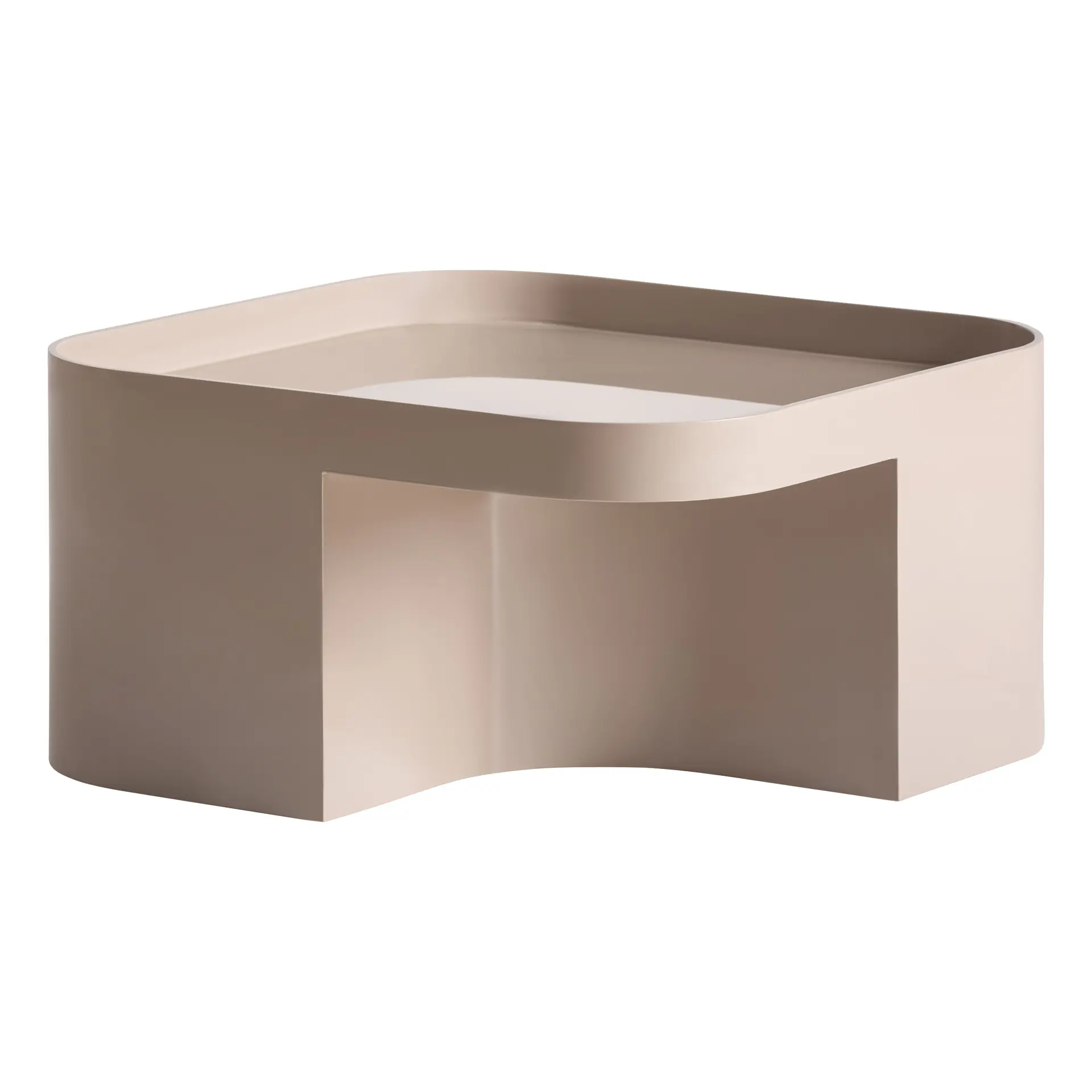 Masuta de Cafea Blejoi 70x70x35 cm, Lemn MDF Bej - VicalHome VicalHome 38210 [2]