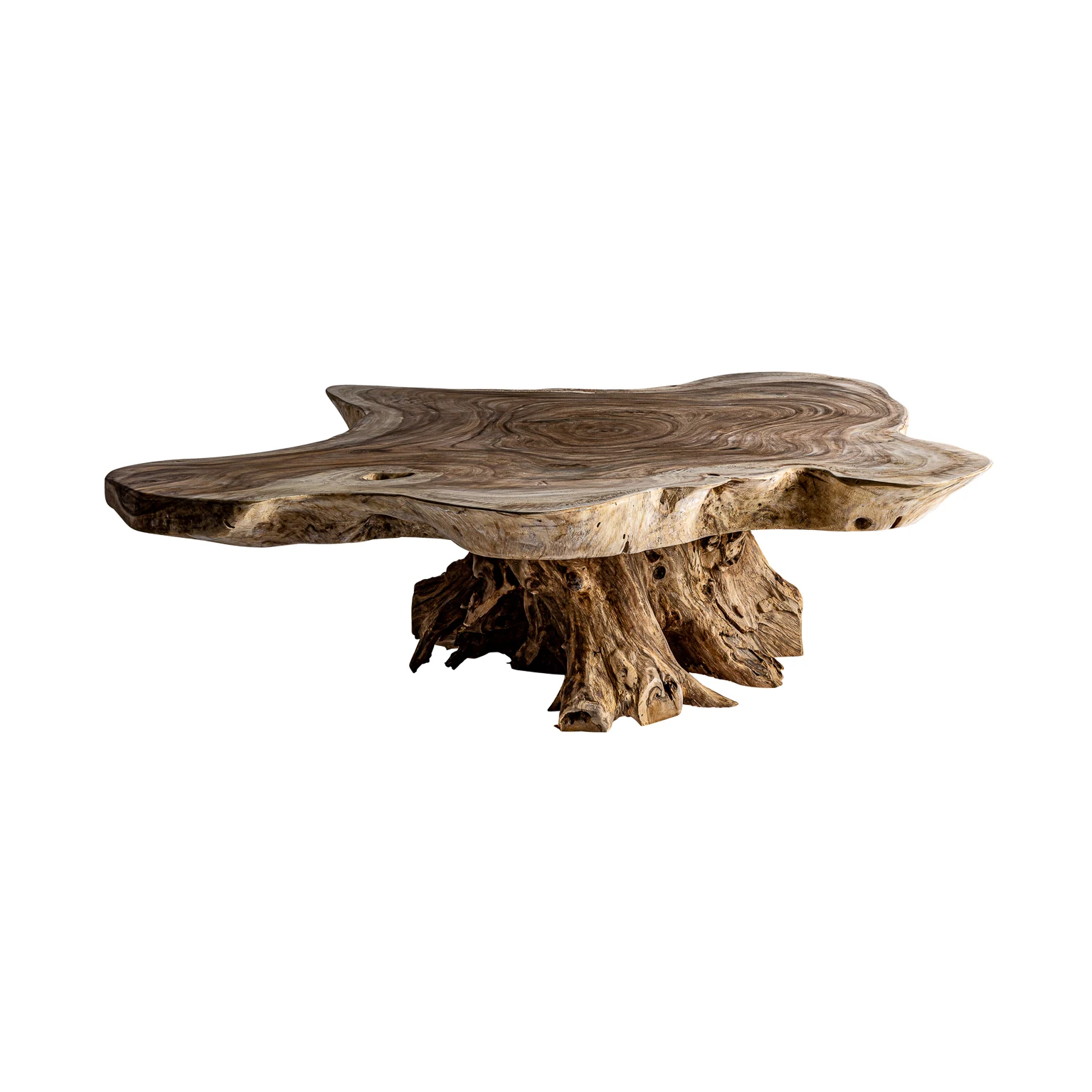 Masuta de Cafea din Lemn de Suar, Maro, 173x118x50 cm - VicalHome 24844 [6]