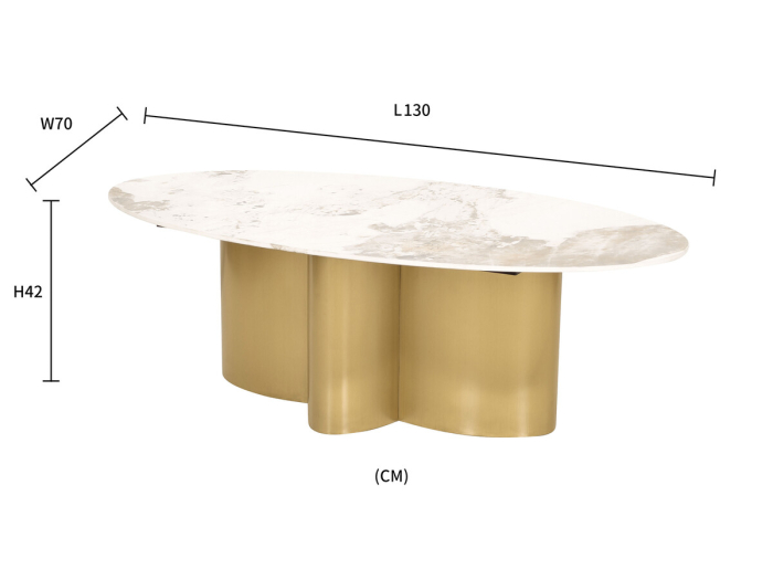 Măsuță de cafea Livin Hill M59 - COMAD [2]
