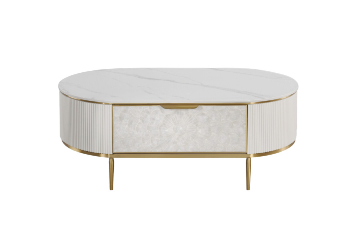 Măsuță de cafea Livin Hill ST907C, 2 Sertare - COMAD [2]