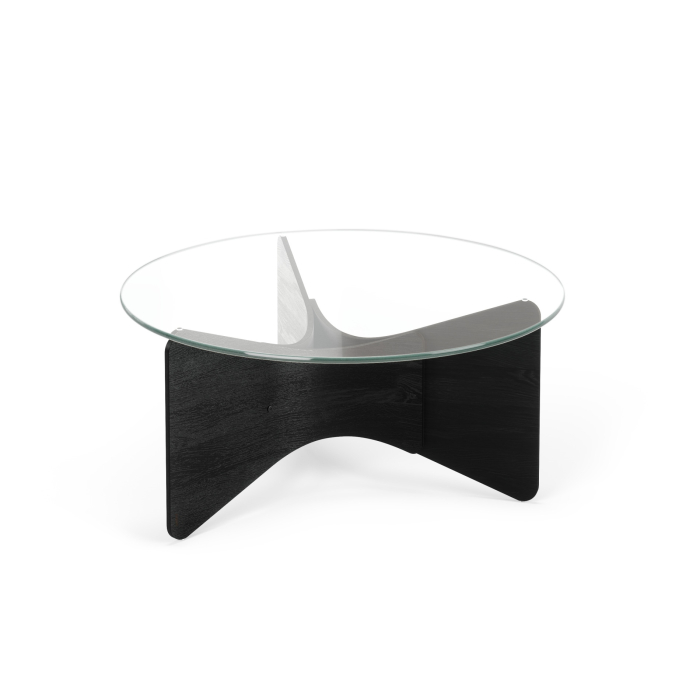 Măsuță de Cafea Madera 84x84x38 cm, Negru - Umbra [2]