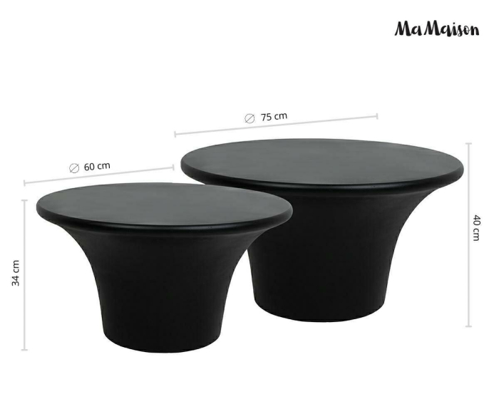 Măsuță de Cafea Podium 60, MDF Mat - MaMaison [7]