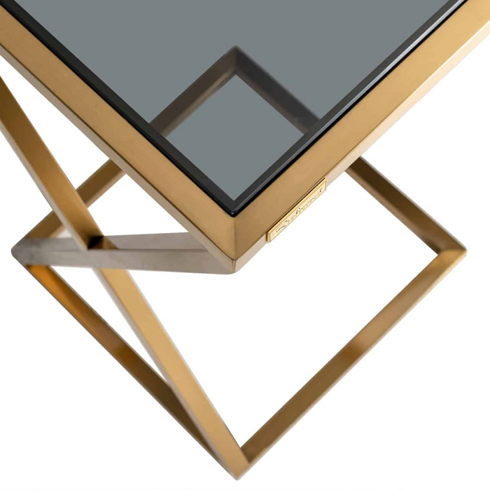 Măsuță de canapea Paramount aurie (Brushed Gold), 9438 - Richmond Interiors [6]