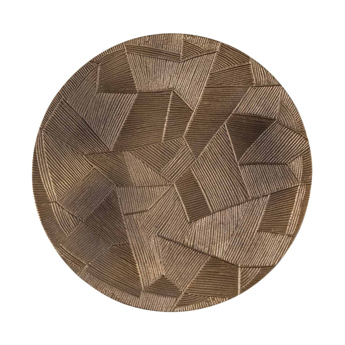 Măsuță de capăt Tulum set de 2 (Brushed Gold), 825193 - Richmond Interiors [3]