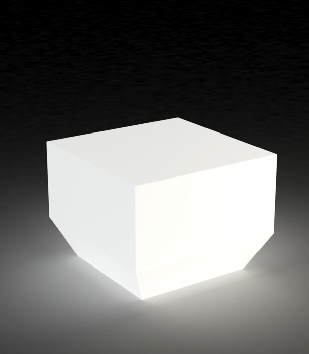 Masuta exterior iluminare LED Vela, diverse finisaje, 40x40x30 cm, design modern, 54041DY - Vondom [16]
