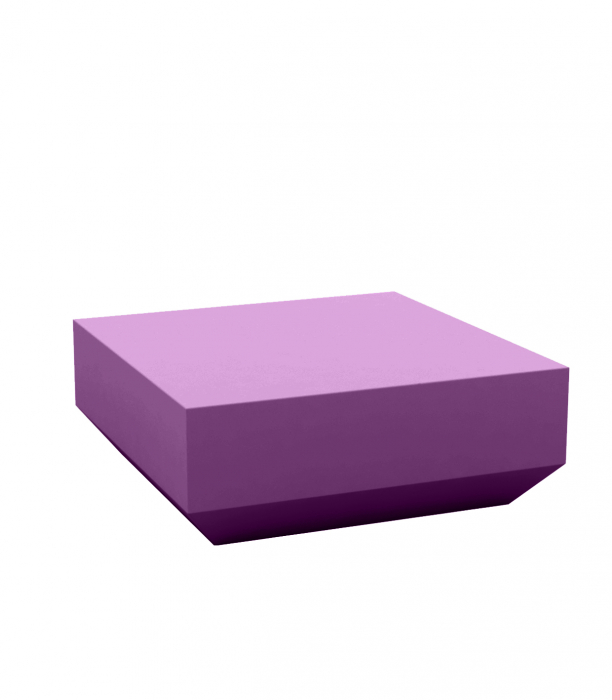 Masuta exterior iluminare LED Vela, diverse finisaje, 80x80x30 cm, design modern, 54048DY - Vondom [13]