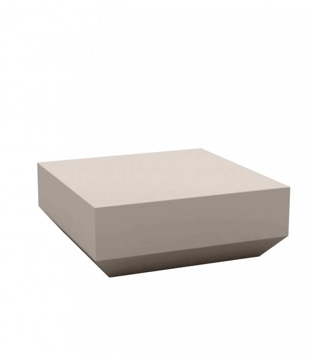 Masuta exterior iluminare LED Vela, diverse finisaje, 80x80x30 cm, design modern, 54048DY - Vondom [15]