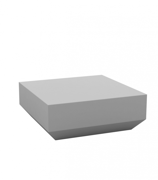 Masuta exterior iluminare LED Vela, diverse finisaje, 80x80x30 cm, design modern, 54048DY - Vondom [2]