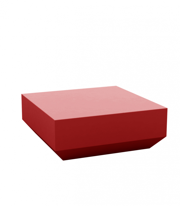 Masuta exterior iluminare LED Vela, diverse finisaje, 80x80x30 cm, design modern, 54048DY - Vondom [14]