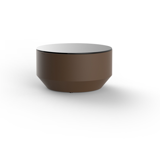 Masuta exterior rotunda cu/fara iluminare LED Vela, diverse finisaje, Ø 60 cm, design modern, 54178 - Vondom [3]
