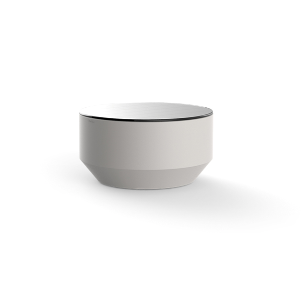 Masuta exterior rotunda cu/fara iluminare LED Vela, diverse finisaje, Ø 60 cm, design modern, 54178 - Vondom [2]