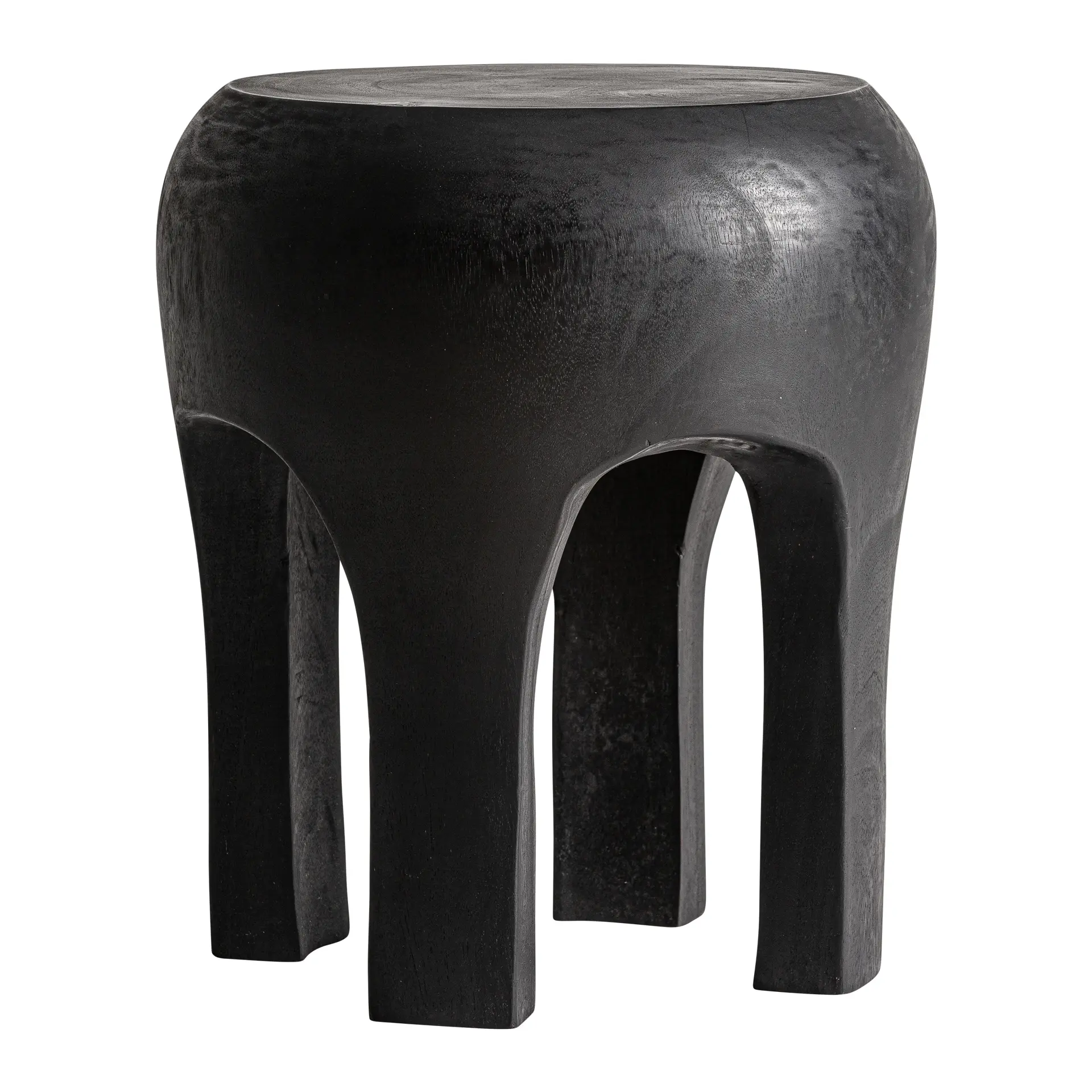Masuta Laterala 40x40x46 cm, Lemn de Suar Maro Deschis - VicalHome VicalHome 38660 [2]