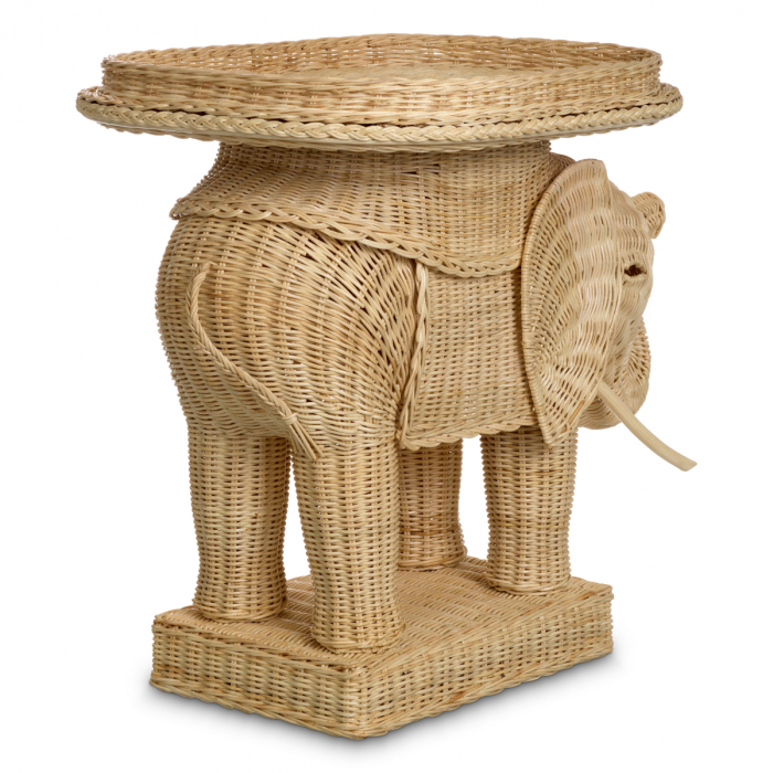   Măsuță laterală Elephant din ratan natural 118273 EICHHOLTZ [5]