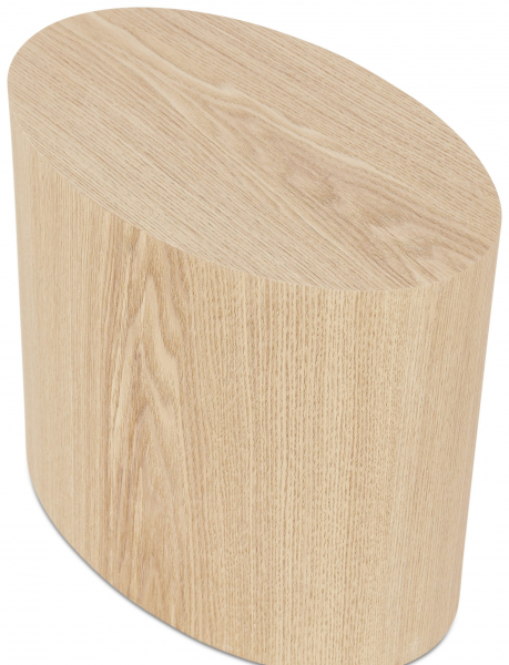 Masuta living design Brent, 2 piese, lemn masiv natur, CT00830NA - Kokoon [4]