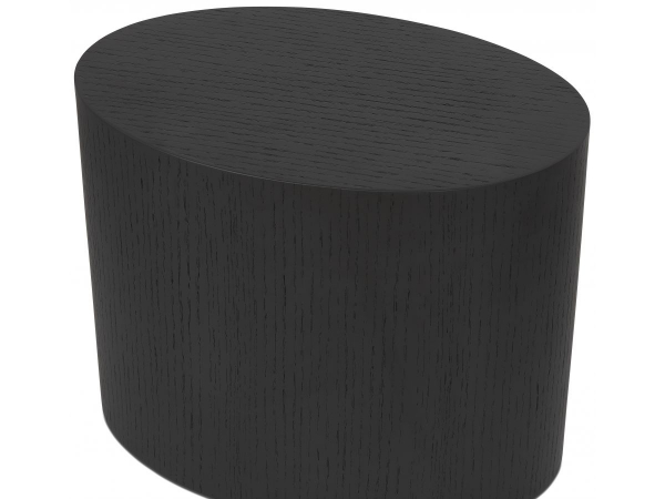 Masuta living design Brent, 2 piese, lemn masiv negru, CT00840BL - Kokoon [3]
