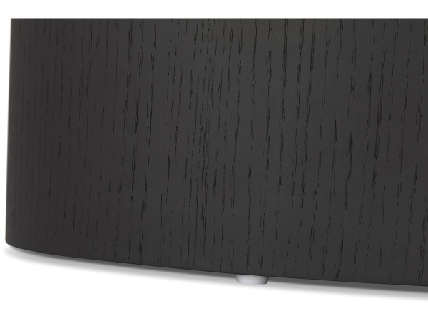 Masuta living design Brent, 2 piese, lemn masiv negru, CT00840BL - Kokoon [5]