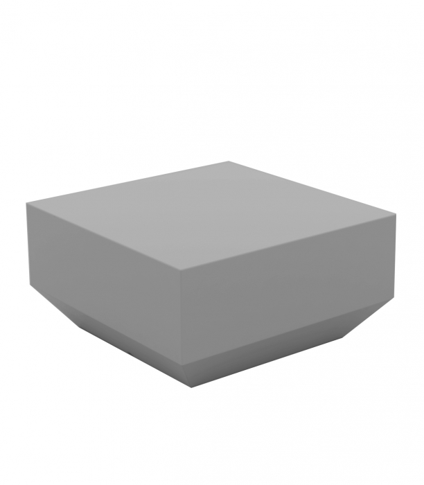 Masuta pentru sezlong iluminare LED Vela, diverse finisaje, 60x60x30 cm, design modern, 54047 - Vondom [2]