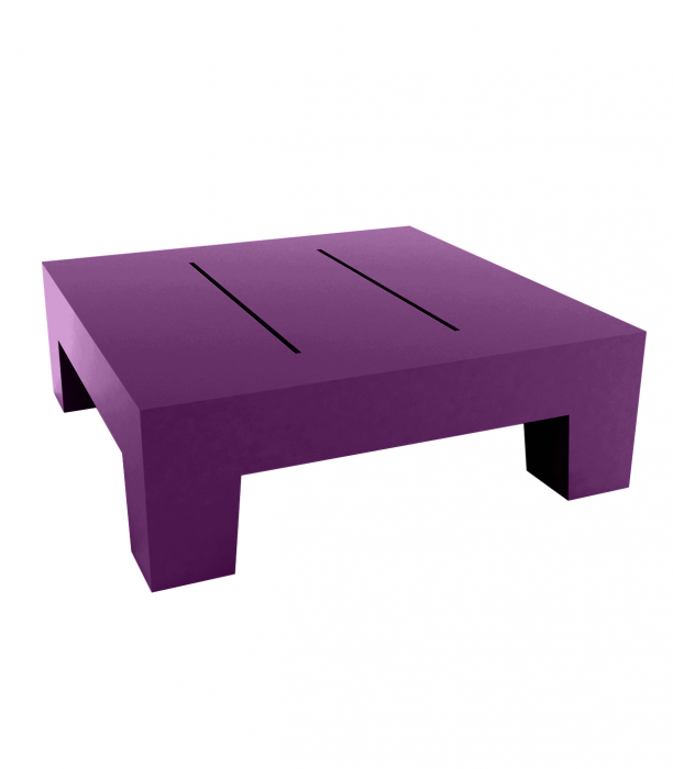 Masuta pentru sezlong Jut 60x60x20 cm, polipropilena, design minimalist, 44405 - Vondom [17]