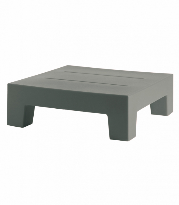 Masuta pentru sezlong Jut 60x60x20 cm, polipropilena, design minimalist, 44405 - Vondom [2]