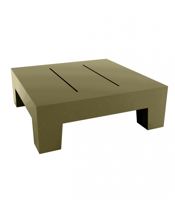 Masuta pentru sezlong Jut 60x60x20 cm, polipropilena, design minimalist, 44405 - Vondom [12]