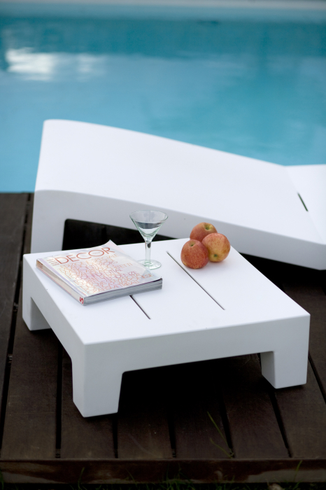 Masuta pentru sezlong Jut 60x60x20 cm, polipropilena, design minimalist, 44405 - Vondom [24]