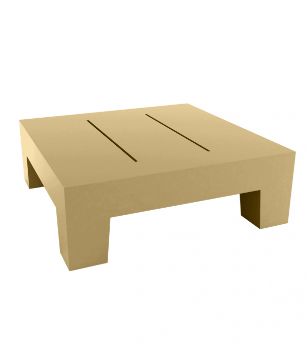Masuta pentru sezlong Jut 60x60x20 cm, polipropilena, design minimalist, 44405 - Vondom [7]