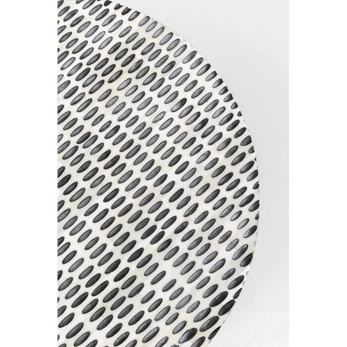 Măsuță Piano 36x36x45 cm, MDF și Rășină - Kare Design [3]